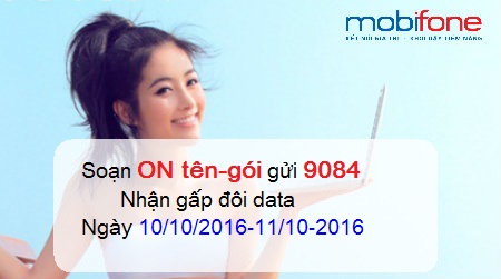 Tặng gấp đôi data đăng ký 3G Fast Connect MobiFone ngày 10-11/10