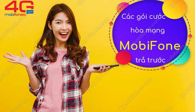 Các gói cước hòa mạng MobiFone trả trước nhiều ưu đãi