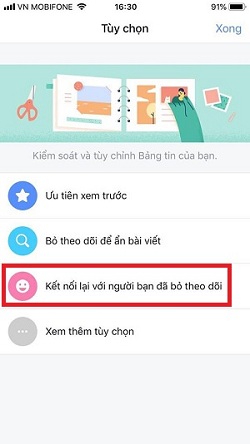 2 Cach xem lại nhung nguoi ma minh bo theo doi tren facebook