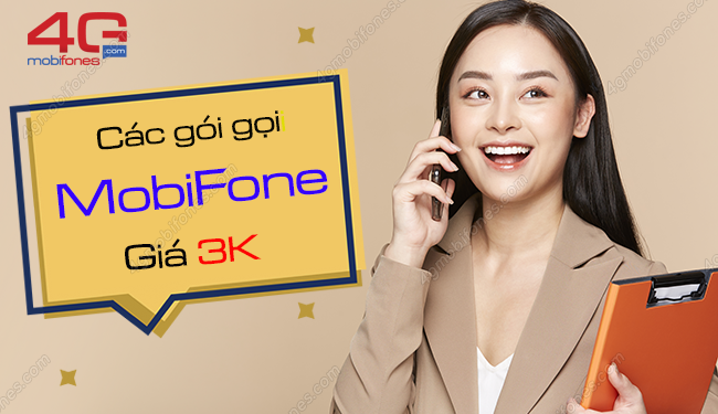 Tổng hợp các gói gọi MobiFone giá chỉ 3K mỗi ngày