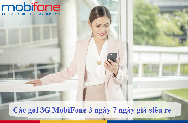 Goi 3g mobifone 3 ngay 7 ngay