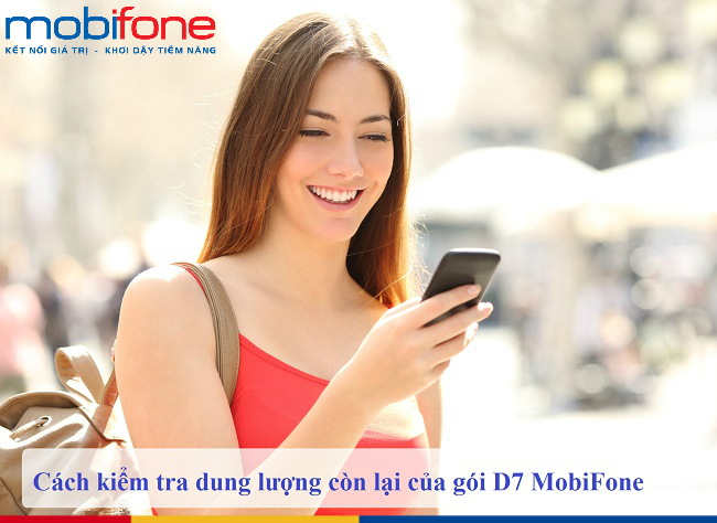 cach kiem tra dung luong con lai cua goi d7 mobifone