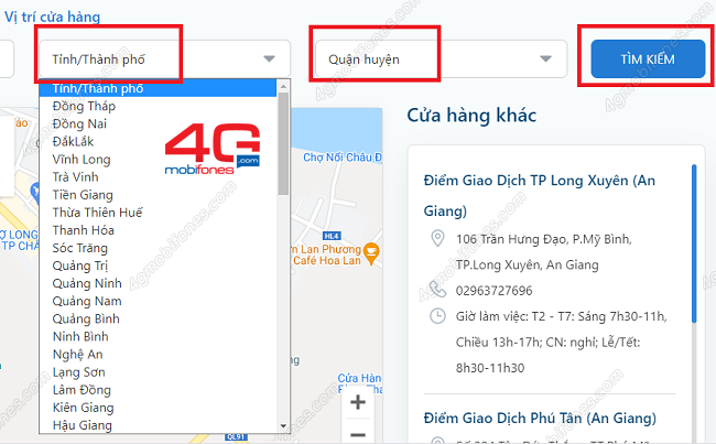  tra cuu dia chi cua hang mobifone nhanh