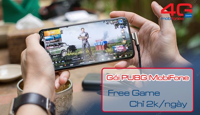 Gói cước PUBG MobiFone chỉ 2k/ngày – Game ON MobiFone