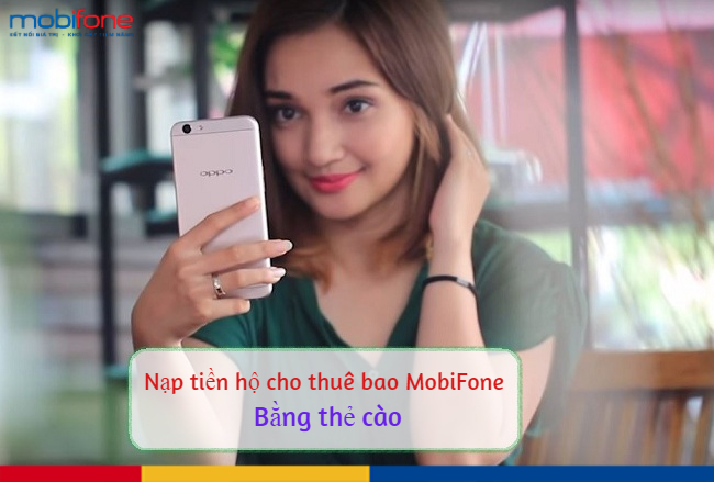 cach nap tien ho cho thue bao mobifone bang the cao