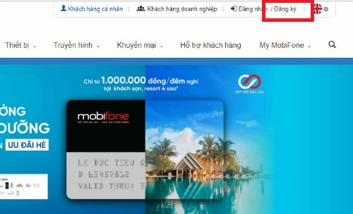 dang ky tai khoan mobifone portal