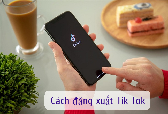 đăng xuất Tik Tok trên điện thoại