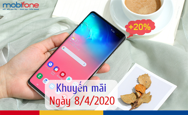 khuyến mãi ngày 8/4/2020 của MobiFone