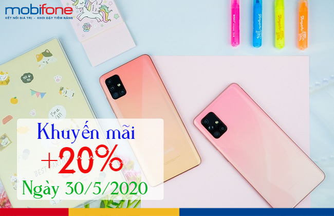 MobiFone khuyến mãi trực tuyến ngày 30/5/2020