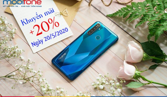 MobiFone tặng 20% thẻ nạp ngày 20/5/2020 toàn quốc