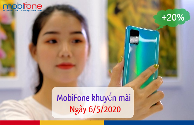 khuyến mãi MobiFone ngày 6/5/2020