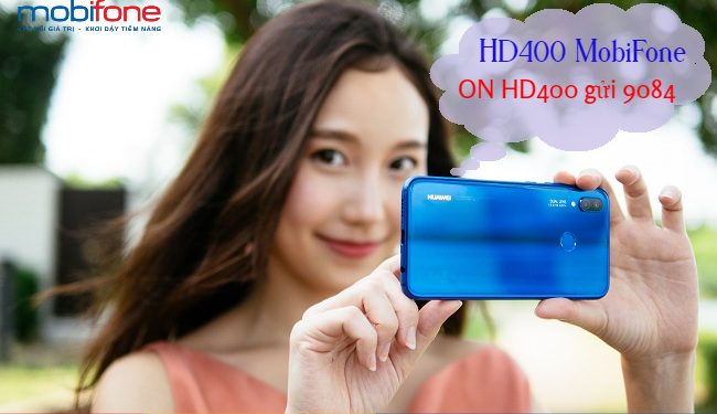 Dùng 4G thoải mái với 44GB từ gói HD400 MobiFone