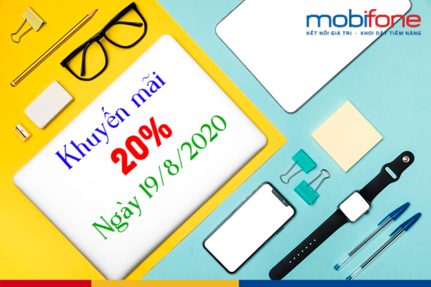 MobiFone khuyến mãi ngày 19/8/2020