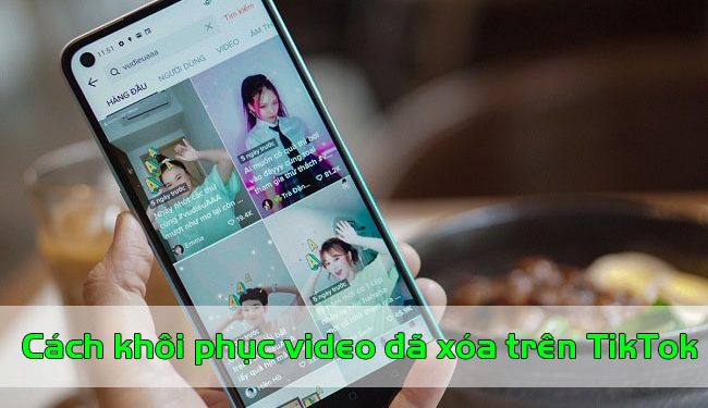 1 phút khôi phục video đã xóa trên TikTok đơn giản nhất