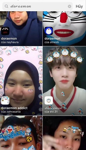 quay sticker doraemon tren tiktok sieu de