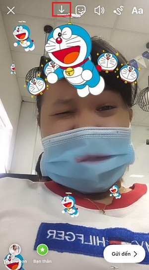 quay sticker doraemon tren tiktok sieu nhanh