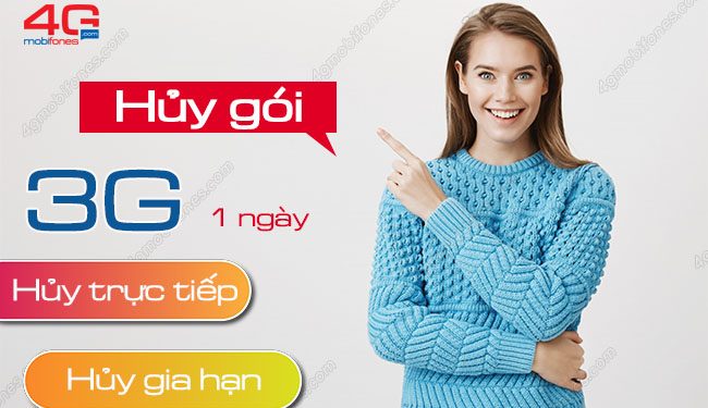 2 Cách hủy 3G Mobi 1 ngày siêu dễ không phải ai cũng biết