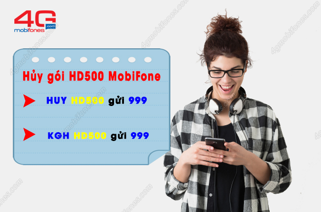 huy goi hd500 mobifone 