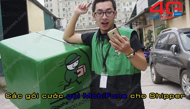 Các gói cước gọi MobiFone cho Shipper tiết kiệm tài khoản