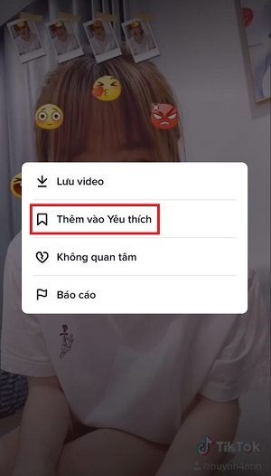  xem video da them vao yeu thich tren tiktok nhanh