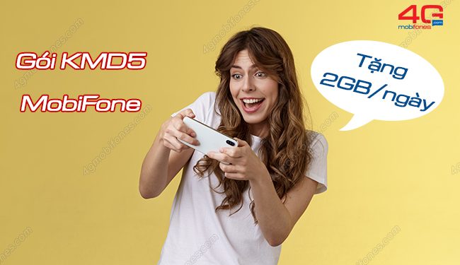 Hướng dẫn đăng ký gói KMD5 MobiFone nhận 2GB chỉ 5.000đ