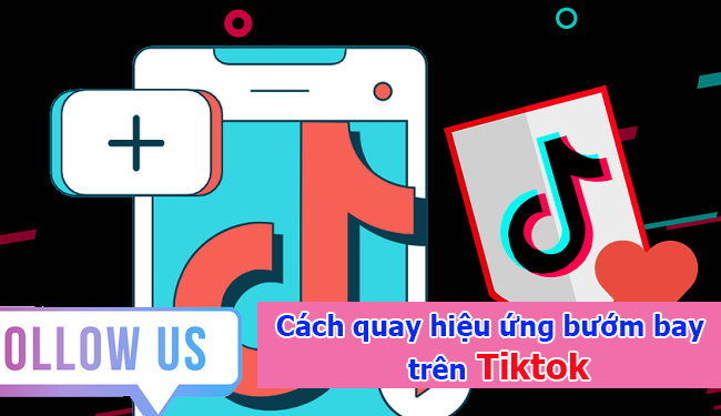 Cách quay hiệu ứng bướm bay Tiktok siêu độc đáo