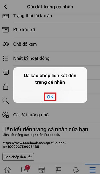 chen link facebook vao tiktok don gian