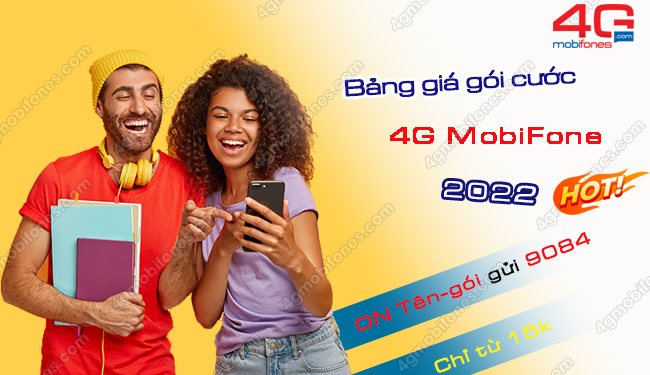 Các gói cước 4G MobiFone khuyến mãi 30GB, 50GB, 90GB, 120GB