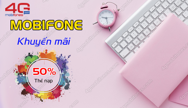 Mừng xuân đón Tết: MobiFone khuyến mãi 50% thẻ nạp ngày 8/2/2021