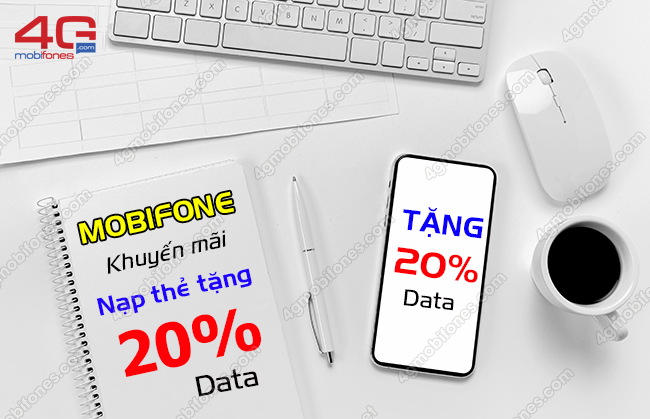 mobifone khuyen mai nap the tang 20 data