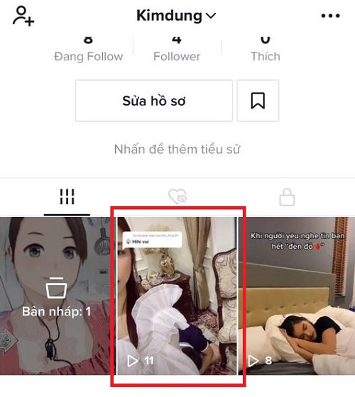  sao chep link video tiktok hap dan