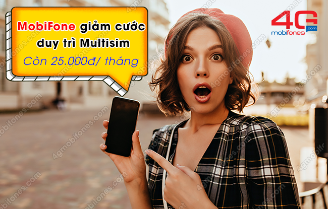 mobifone giam cuoc duy tri multisim chi con 25 000d thang