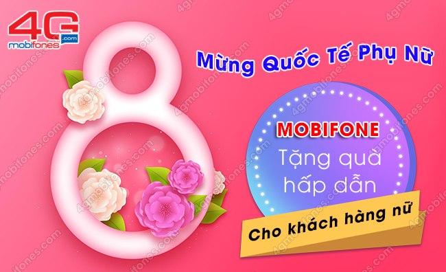 mobifone tang qua cho khach hang nu tai khu vuc 8