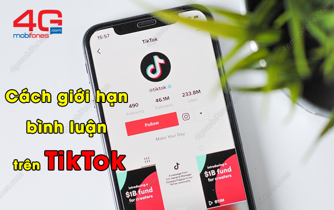 cach gioi han binh luan tren tiktok