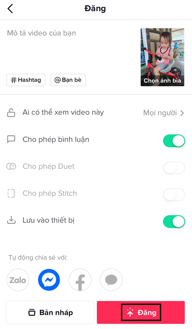 Huong dan lam video tik tok anh nhay theo nhac