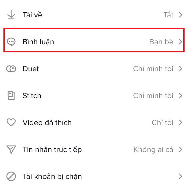 Thu thuat mo gioi han binh luan tren tiktok