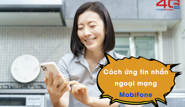 Làm sao để ứng tin nhắn ngoại mạng Mobi khi hết tiền?