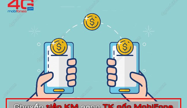 Có thể chuyển tiền khuyến mãi sang tài khoản gốc MobiFone không?