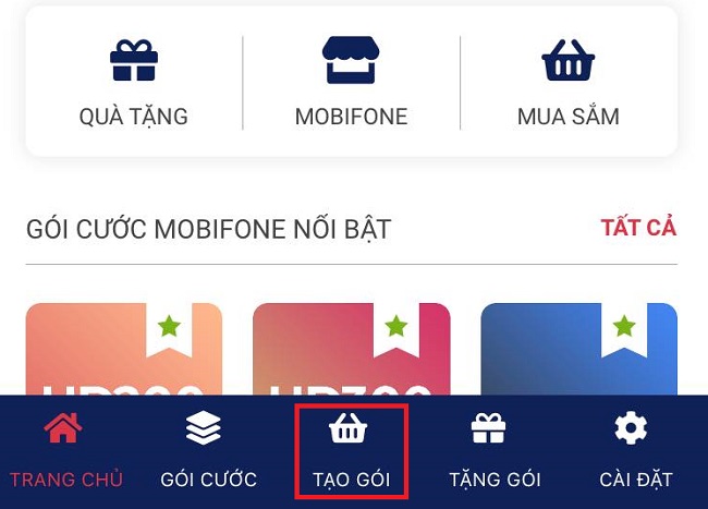 ung dung m090 cua mobifone