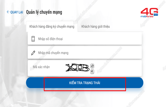 kiem tra tinh trang chuyen mang giu so mobifone