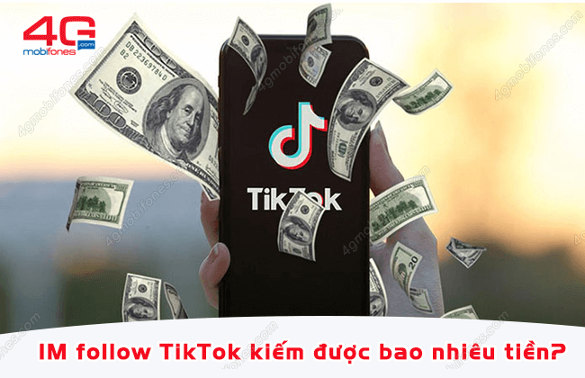 1 trieu follow tiktok kiem duocbao nhieu tien