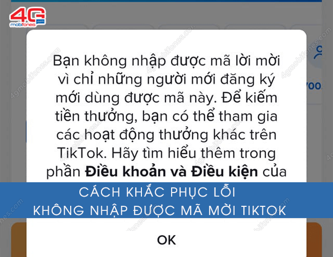 khong nhap duoc ma moi tiktok