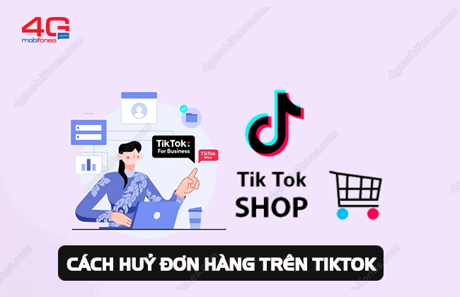 cach huy don hang tren tiktok