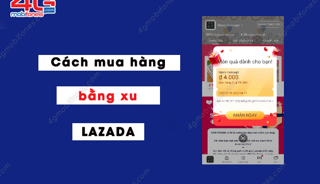 Gợi ý chi tiết cách mua hàng bằng xu trên Lazada