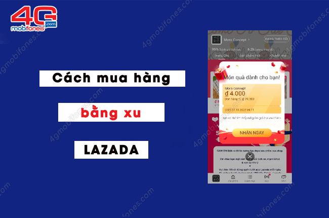 mua hang bang xu lazada