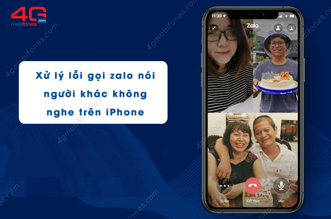 loi goi zalo nguoi khac khong nghe tren iphone